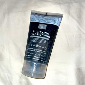 NWT earth therapeutics charcoal exfoliating foot scrub